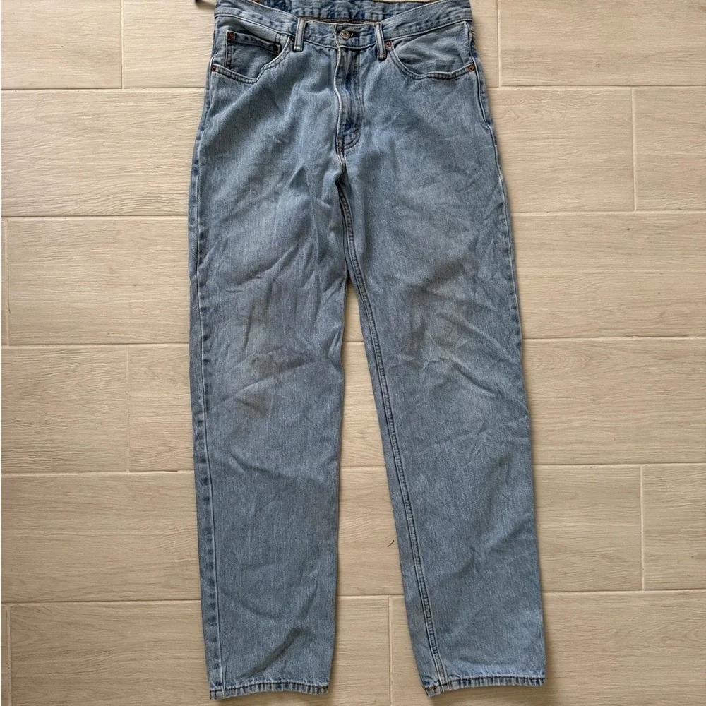Levi's 550 Men's‎ Straight Fit Light Blue Jeans